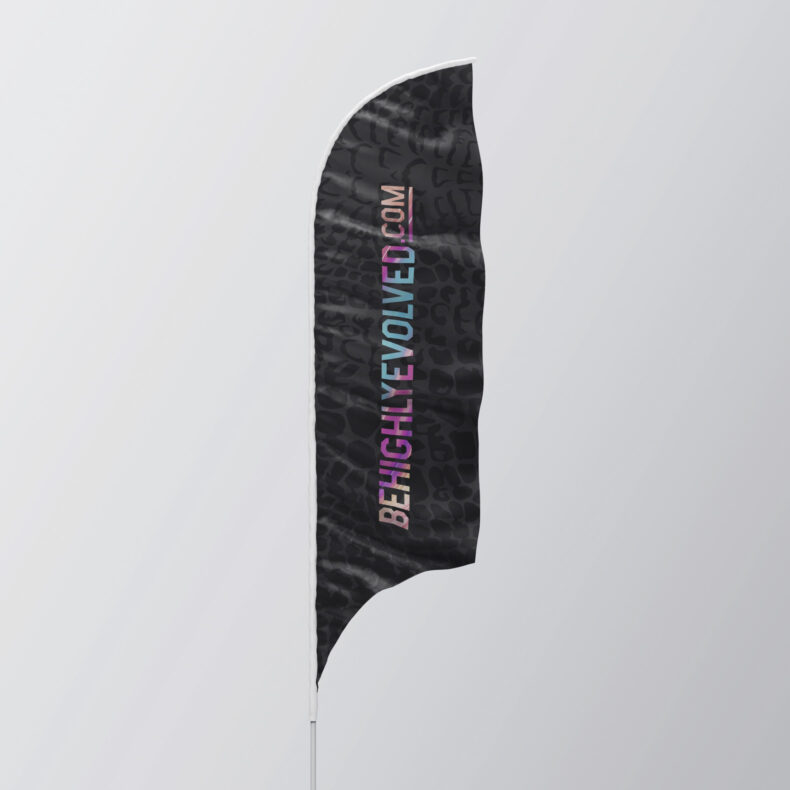 highly evolved feather banner