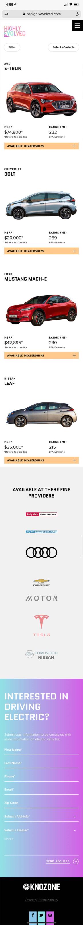 be highly evolved responsive site