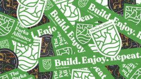 Parks Alliance stickers