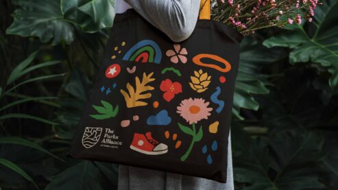parks alliance of indianapolis tote bag