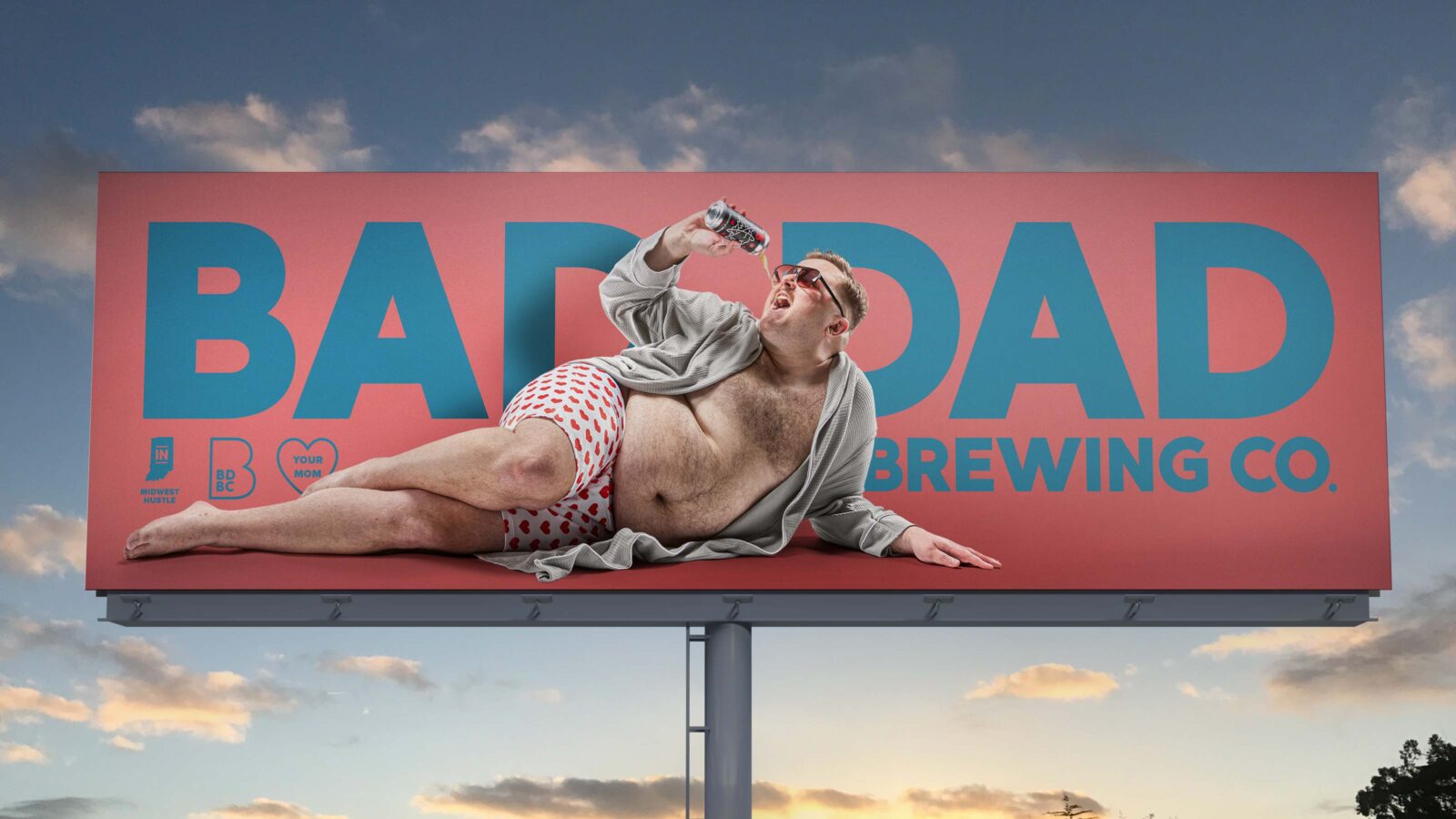 Bad dad billboard