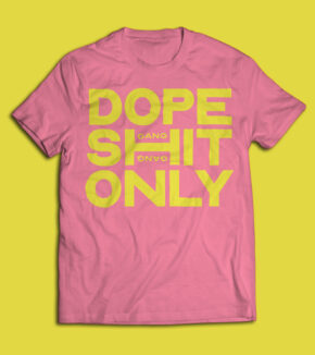 pink ganggang t-shirt that reads 