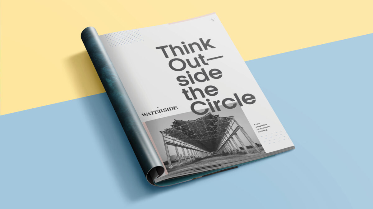 waterside print ad