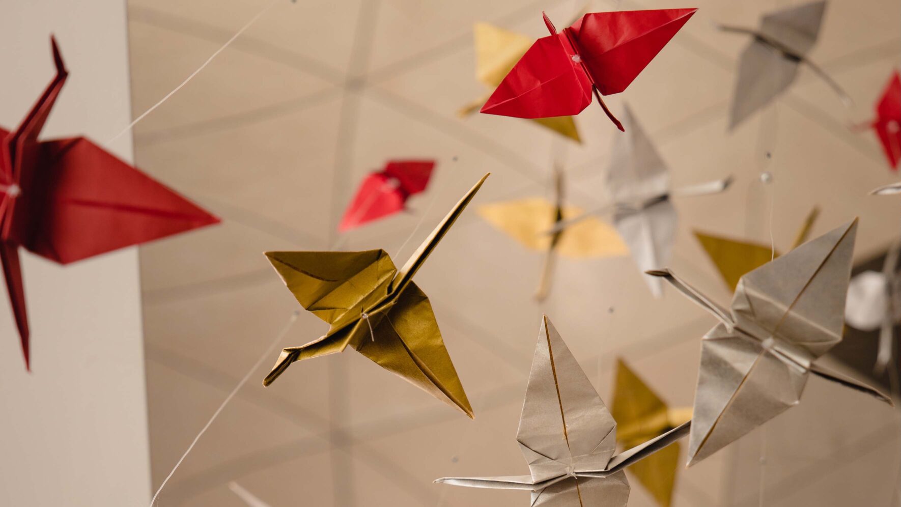 origami swans