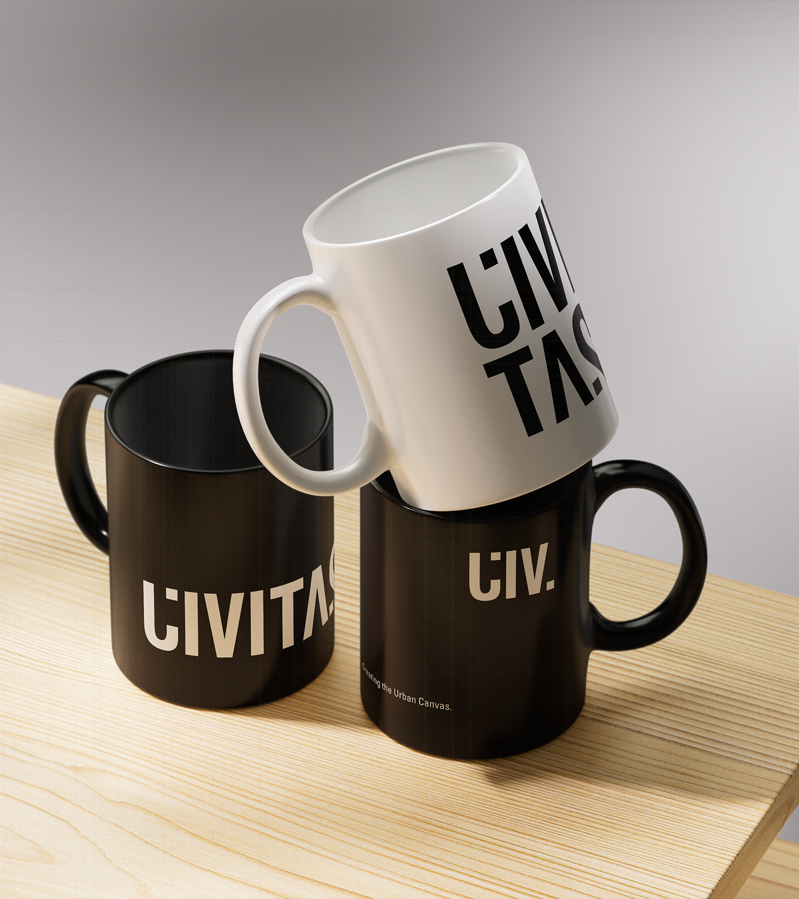 civitas branded mugs