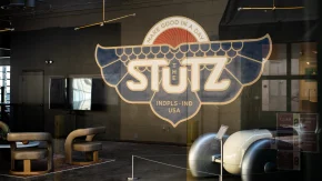 the-stutz-someraroad car museum mural